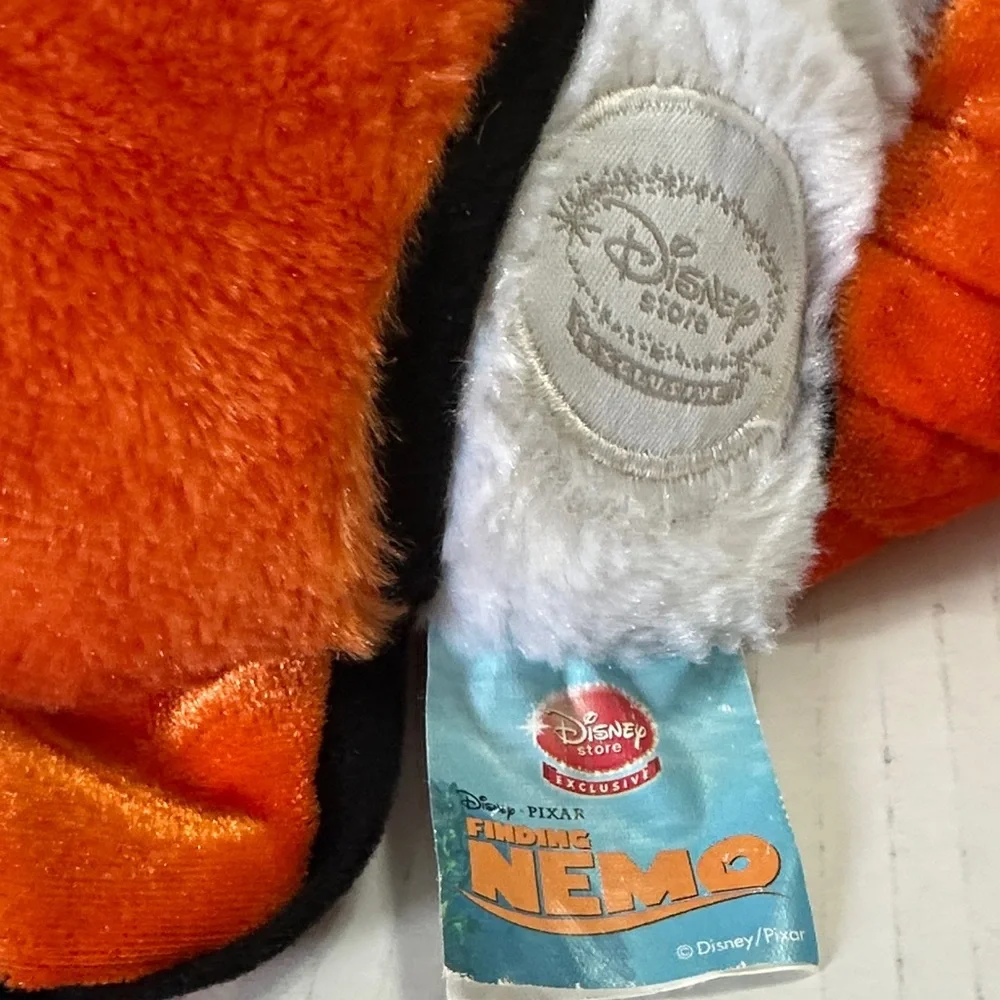 Plush Clownfish Stuffed Animal Orange Nemo Style Soft Toy